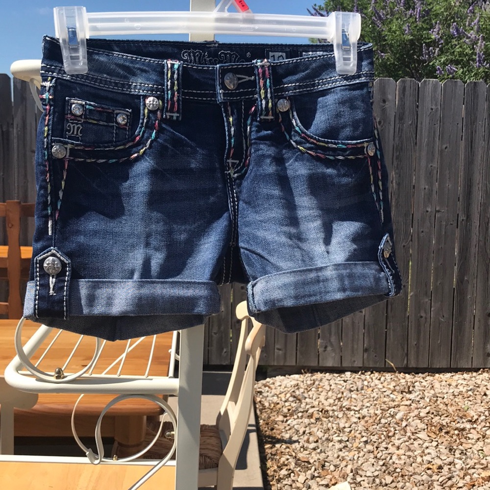 Miss me size 10  jean shorts